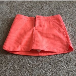 Lilly Pulitzer Orange Skort